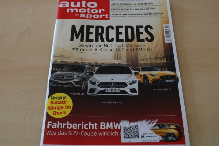 Deckblatt Auto Motor und Sport (05/2018)